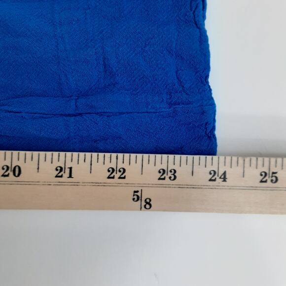 Oh My Gauze Surf Pant Elastic Waist Wide Leg Palazzo Pants 100% Cotton Lagenlook - Picture 10 of 11
